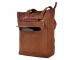 Women's Antique Crazy Horse Cowhide Shoulder Bag Mini Genuine Leather Backpack Bag
